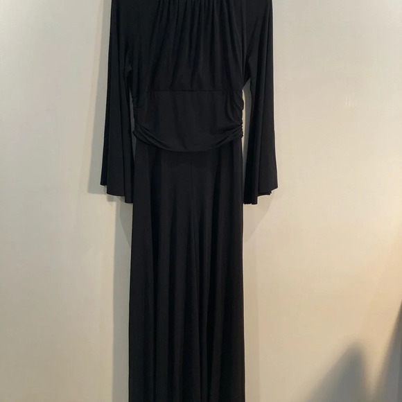 NOUGAT of LONDON Sz 5 (US 12-14) Evening Wedding Party  70s Inspired Dress - Picture 8 of 10